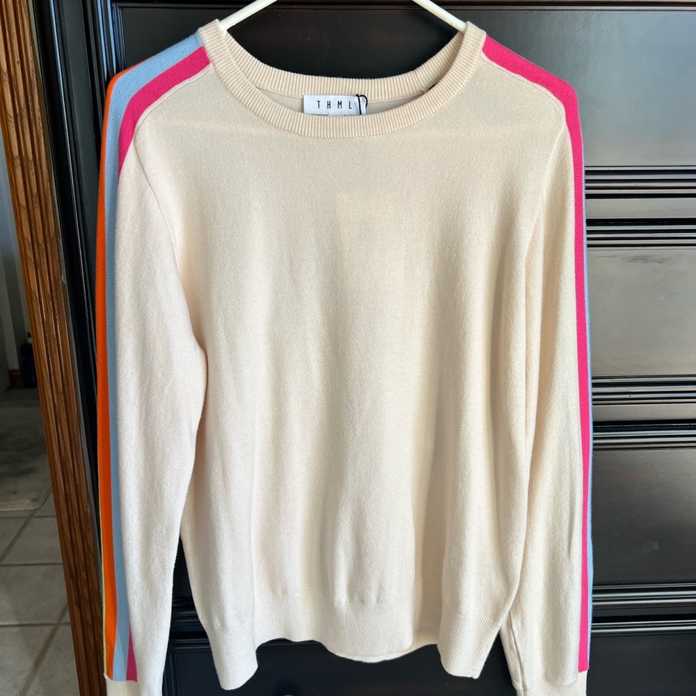 Brand new with tags- THML sweater. Always open to reasonable offers.